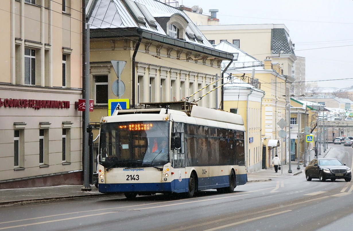 Москва, Тролза-5265.00 «Мегаполис» № 2143