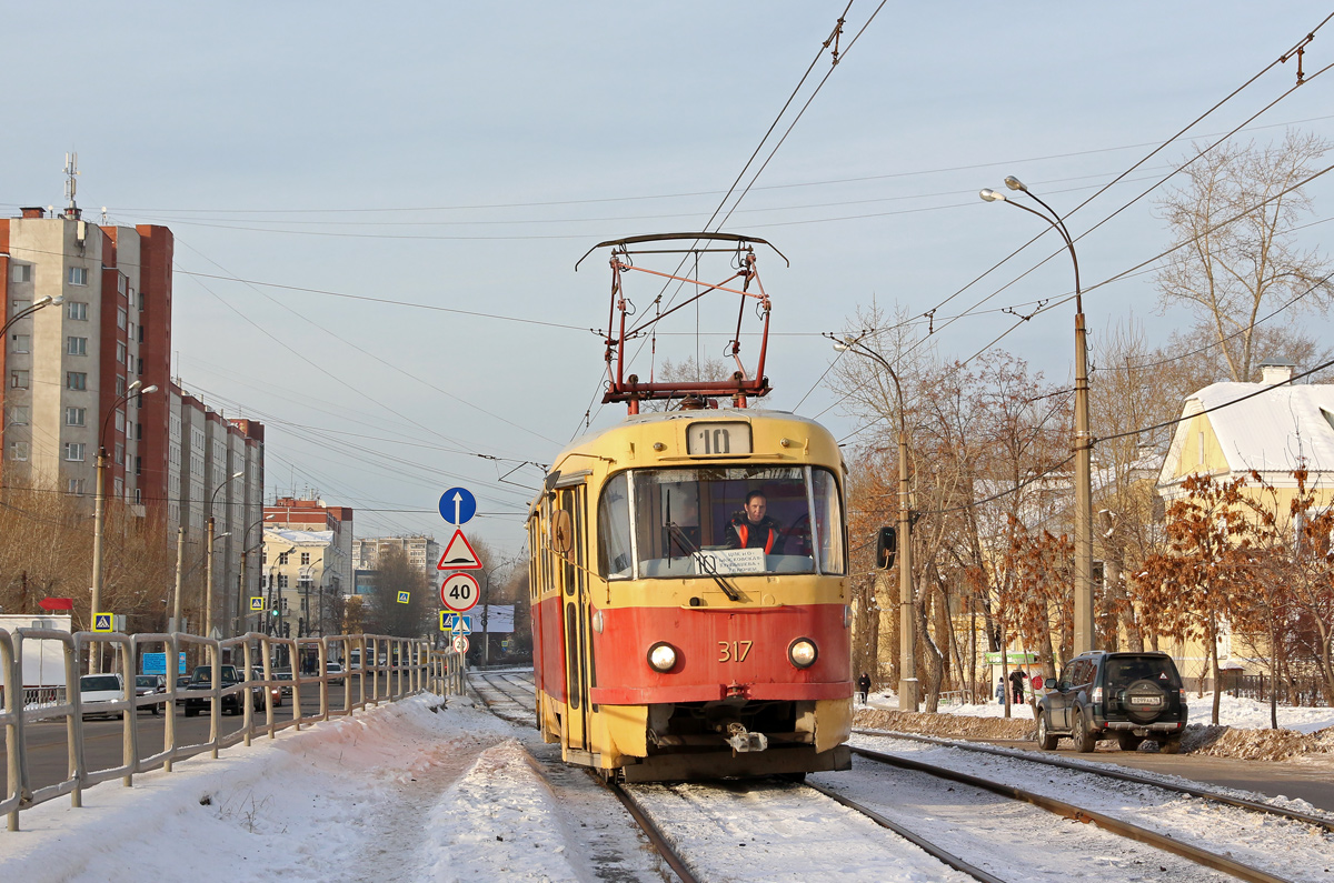 Екатеринбург, Tatra T3SU № 317