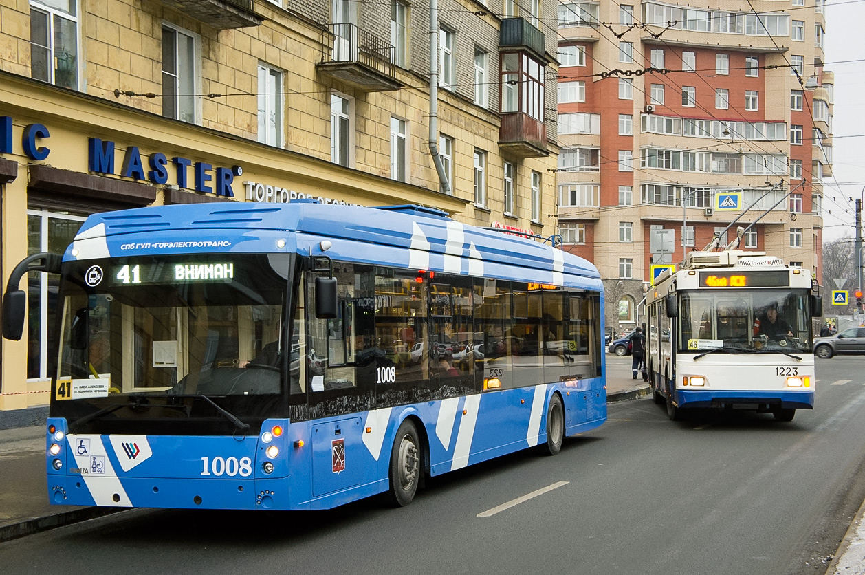 Санкт-Петербург, Тролза-5265.08 «Мегаполис» № 1008