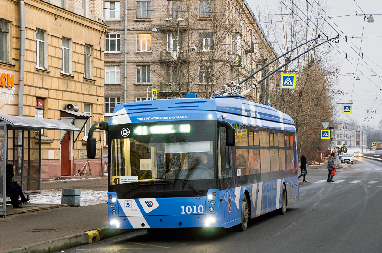 Санкт-Петербург, Тролза-5265.08 «Мегаполис» № 1010