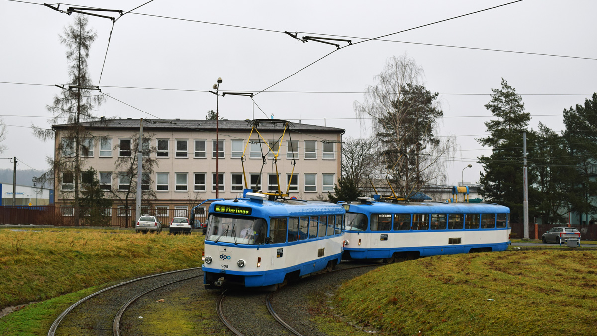 奧斯特拉瓦, Tatra T3SUCS # 908; 奧斯特拉瓦, Tatra T3SUCS # 933
