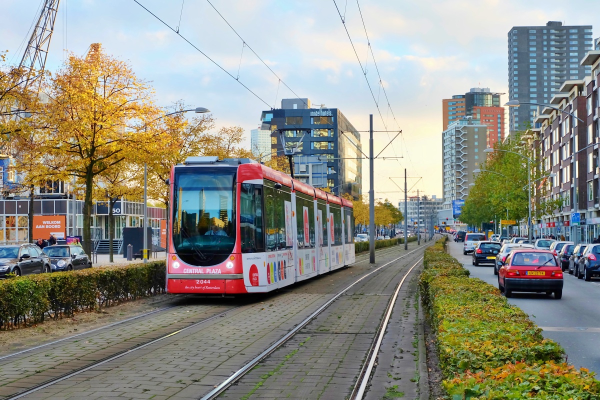 Роттердам, Alstom Citadis 302 № 2044