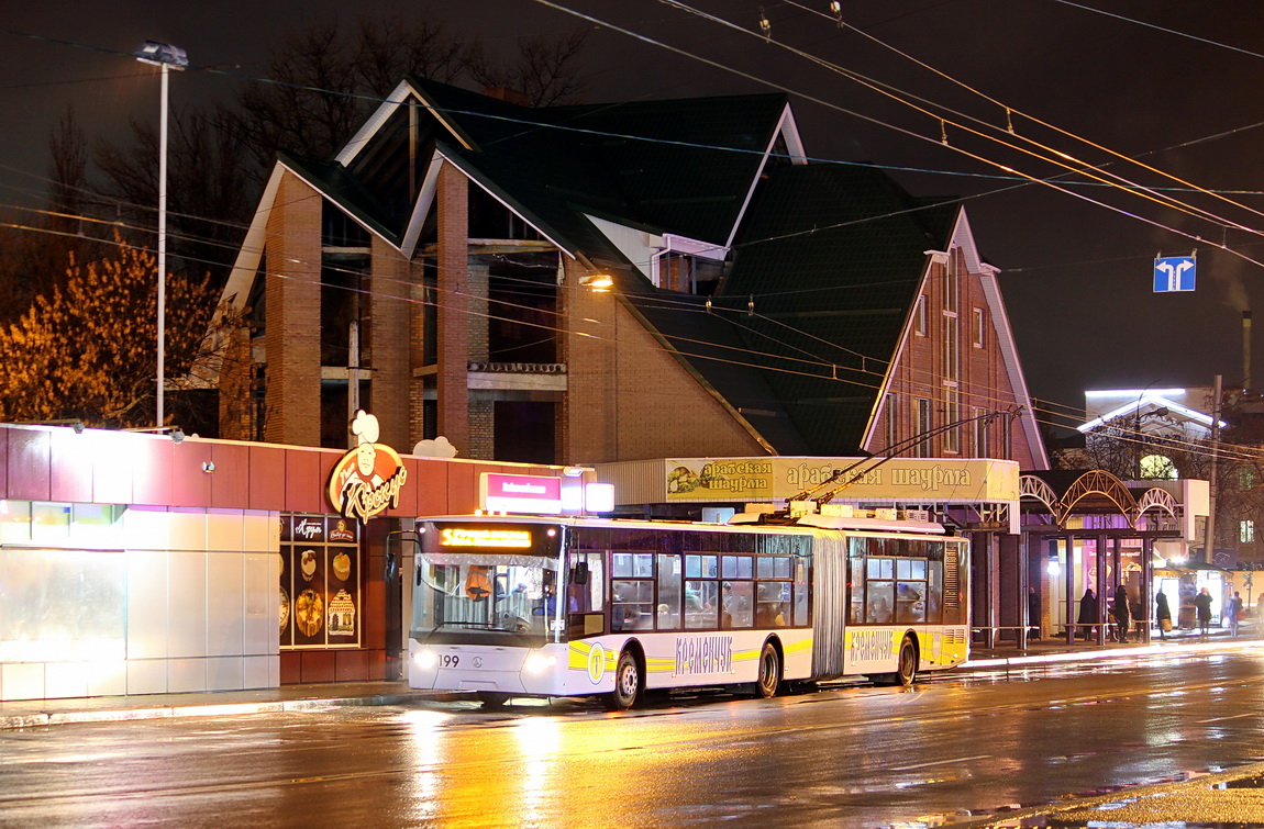 Кременчуг, ЛАЗ E301A1 № 199