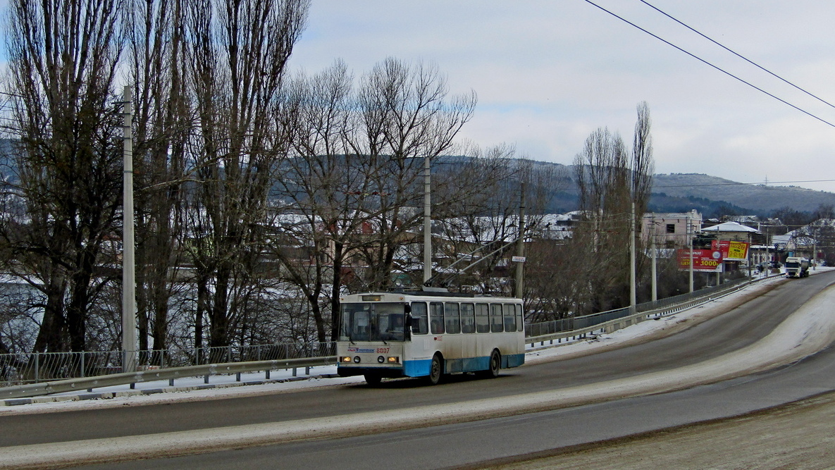 Krimski trolejbus, Škoda 14Tr02/6 č. 8007 Krimski trolejbus, Škoda 14Tr02/6 č. 8007