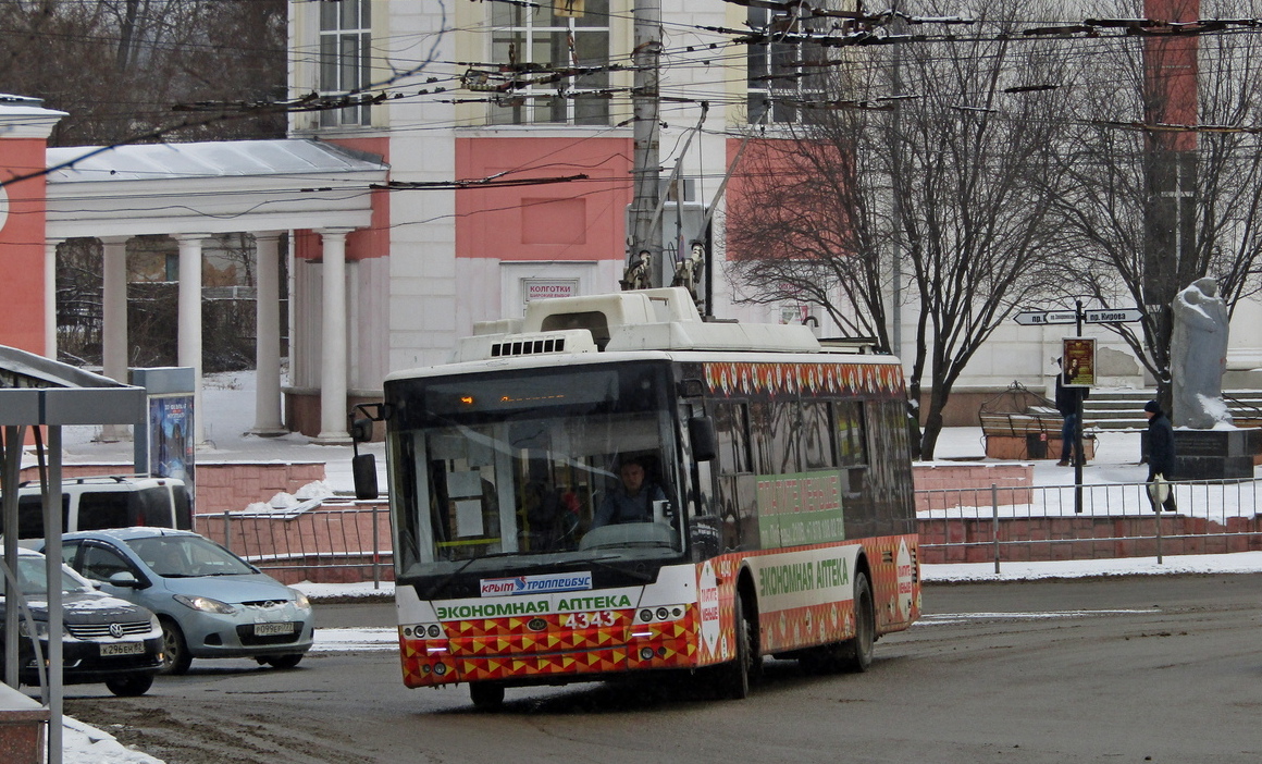 Крымский троллейбус, Богдан Т70110 № 4343