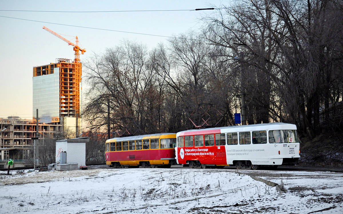 Волгоград, Tatra T3SU № 5771