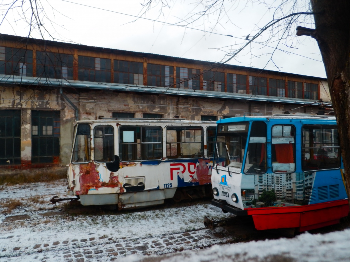 Львов, Tatra KT4SU № 1125; Львов, Tatra KT4SU № 1007