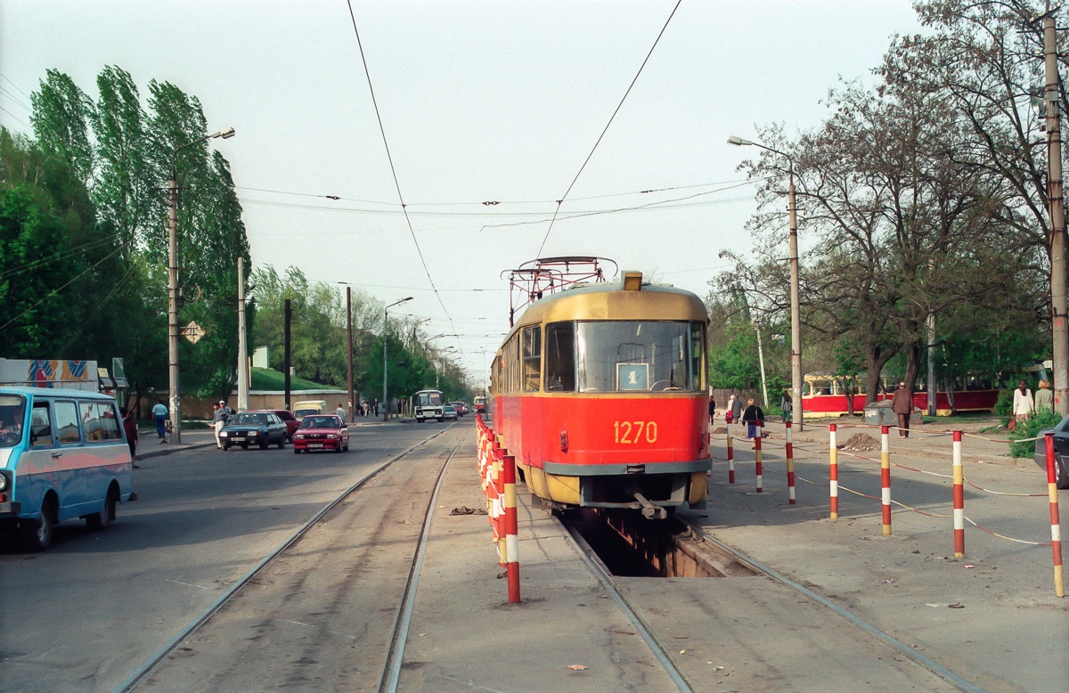 Днепр, Tatra T3SU № 1270; Днепр — Исторические фотографии: Серии иностранных авторов