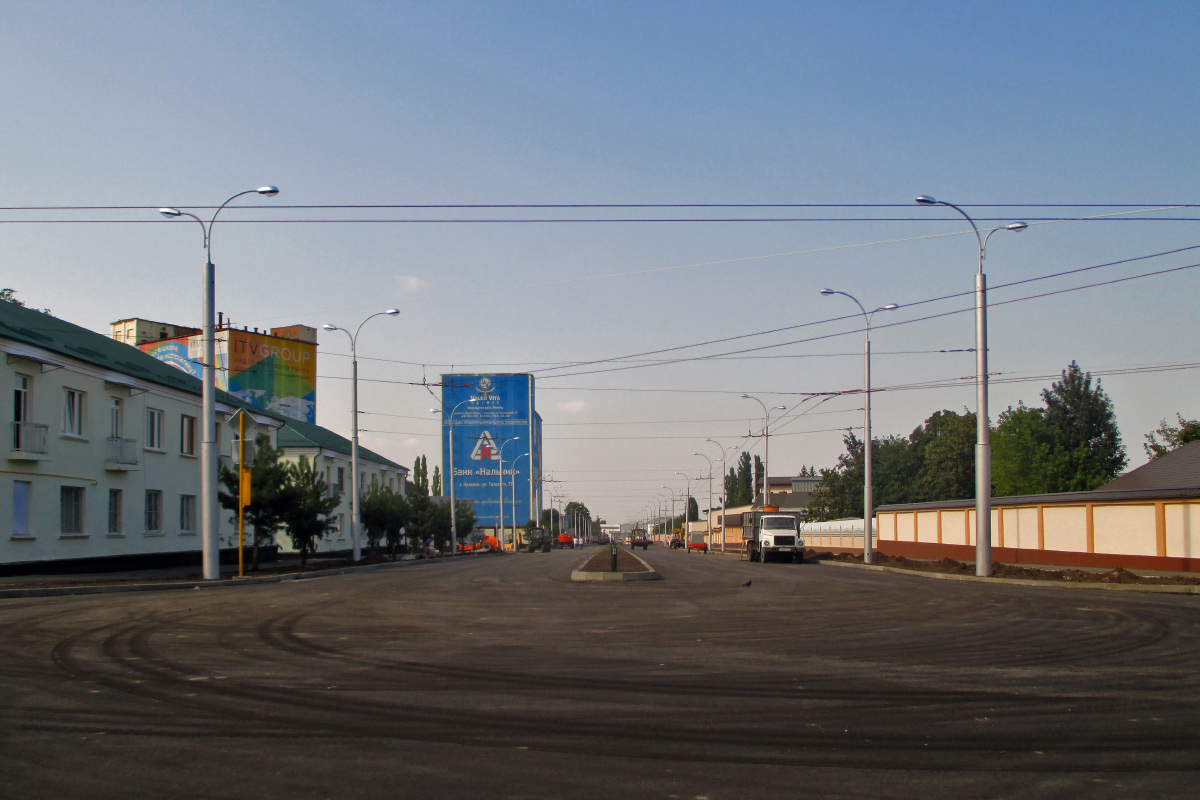 Nalchik — Construction and Reconstruction Works; Nalchik — Trolleybus lines