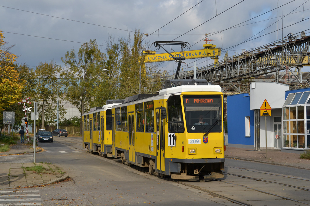 Щецин, Tatra T6A2M № 209
