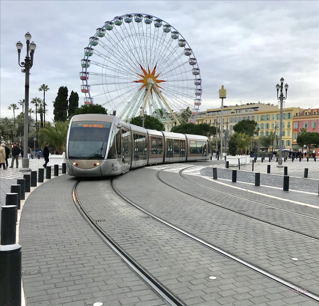 Ницца, Alstom Citadis 302 № 004