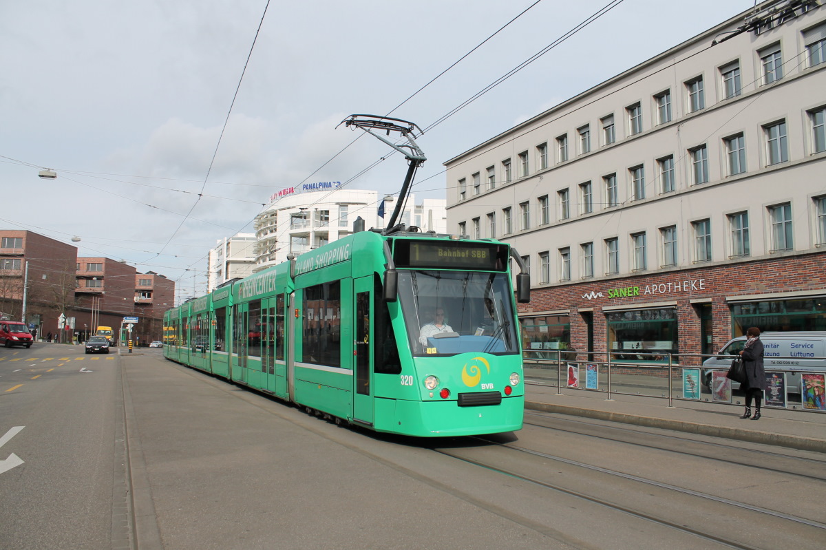 Базель, Siemens Combino № 320