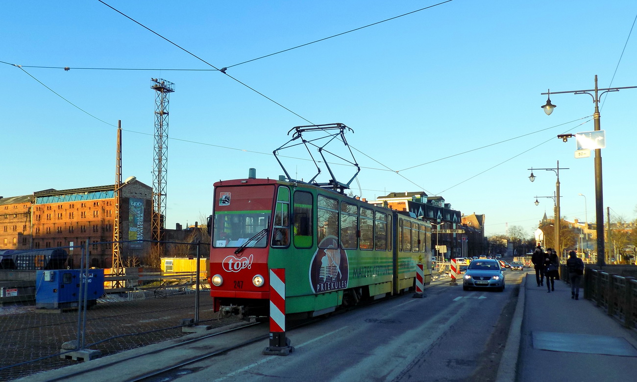 Лиепая, Tatra KT4D № 247