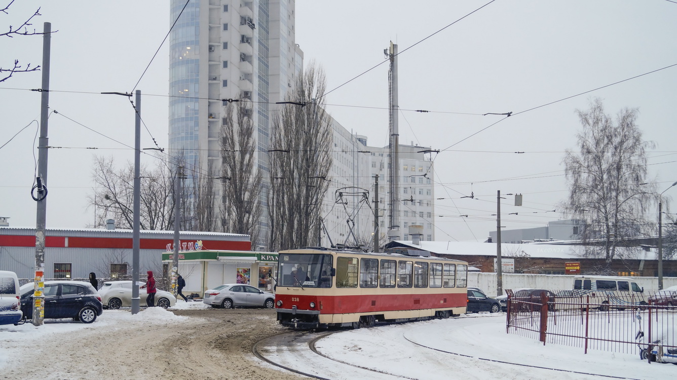 Киев, Tatra T6B5SU № 038