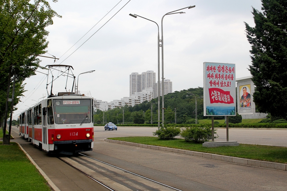 Pyongyang, Tatra T6B5K č. 1134