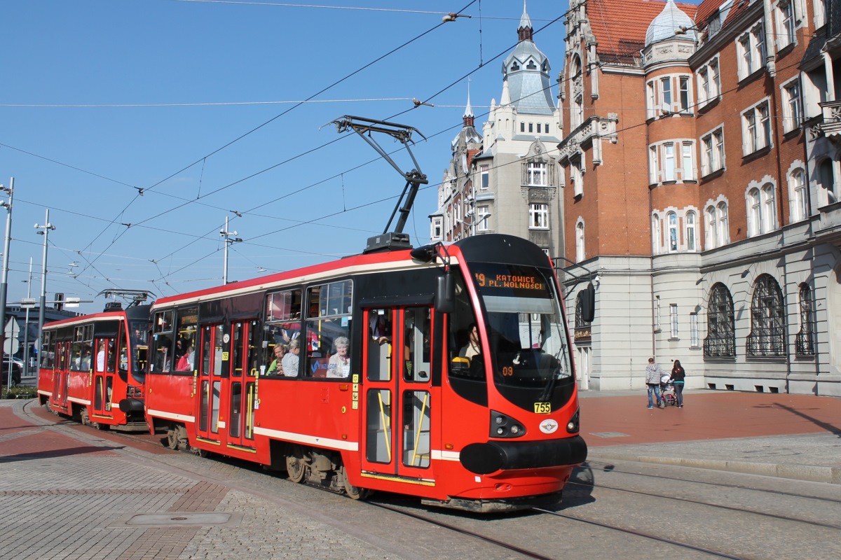 Верхнесилезская агломерация, Konstal 105N-HF11AC № 755