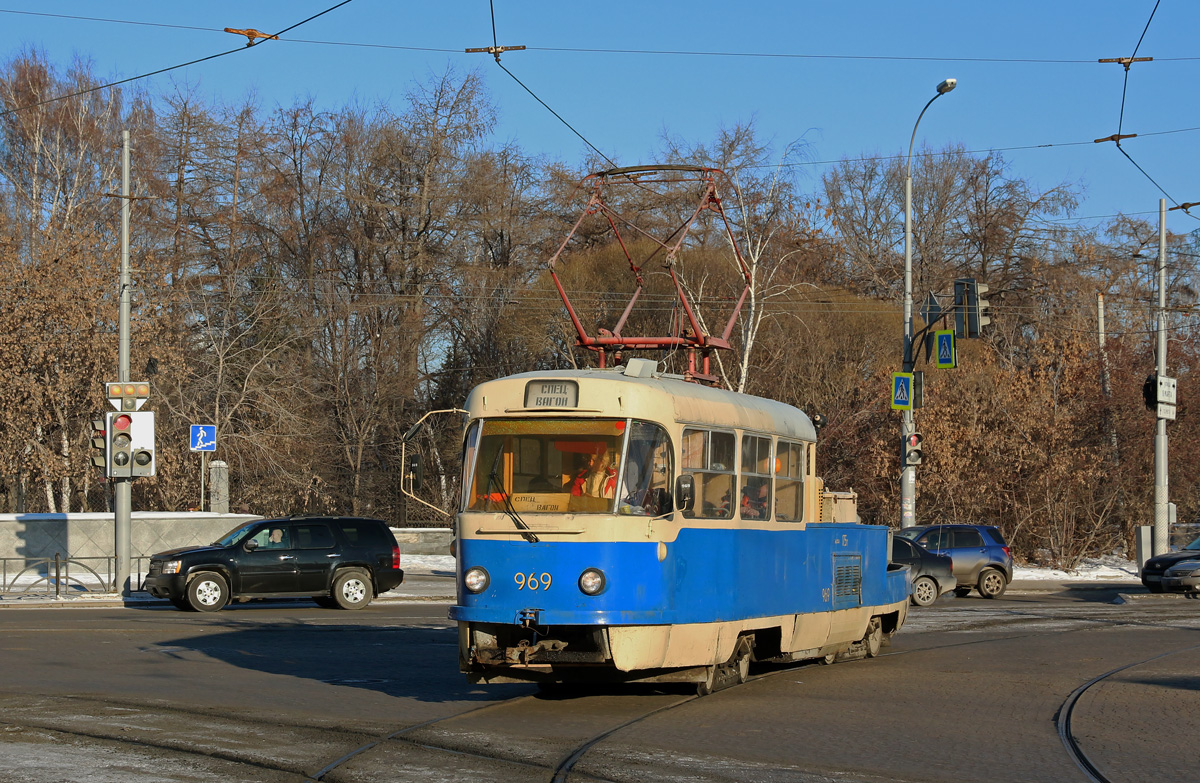 Екатеринбург, Tatra T3SU (двухдверная) № 969