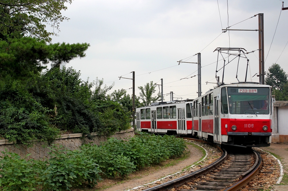 Пхеньян, Tatra T6B5K № 1106