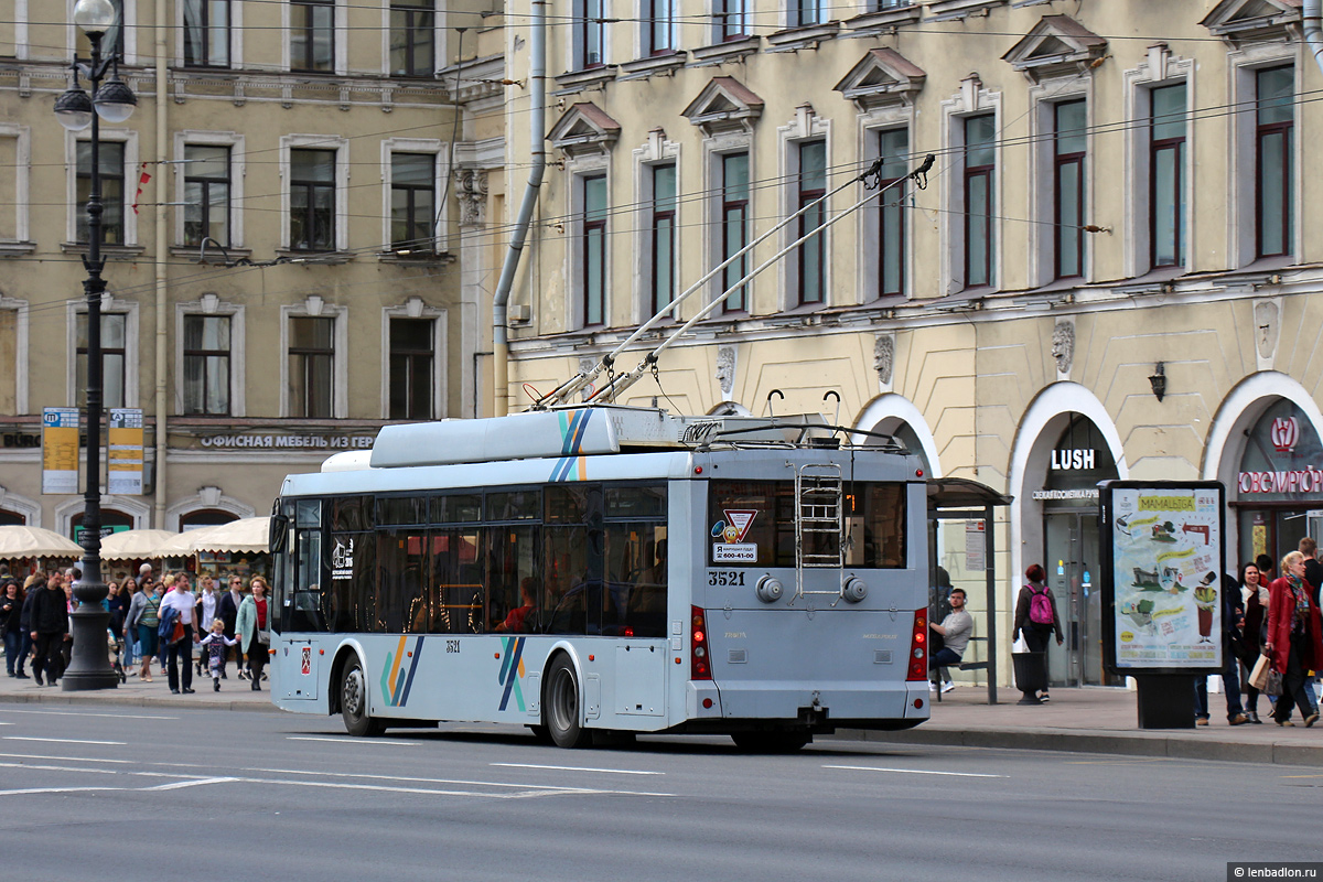 Санкт-Петербург, Тролза-5265.00 «Мегаполис» № 3521