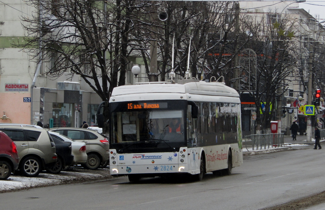 Крымский троллейбус, Тролза-5265.03 «Мегаполис» № 2824