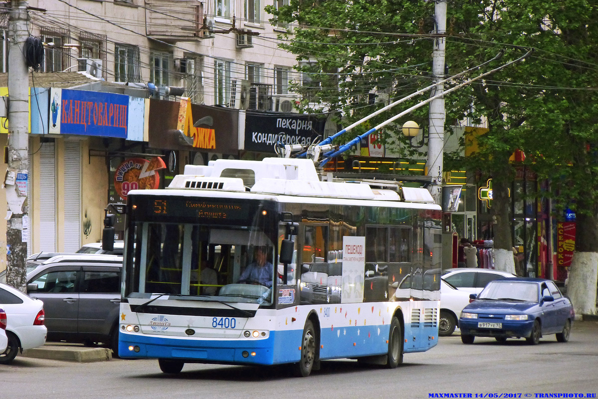 Крымский троллейбус, Богдан Т70115 № 8400