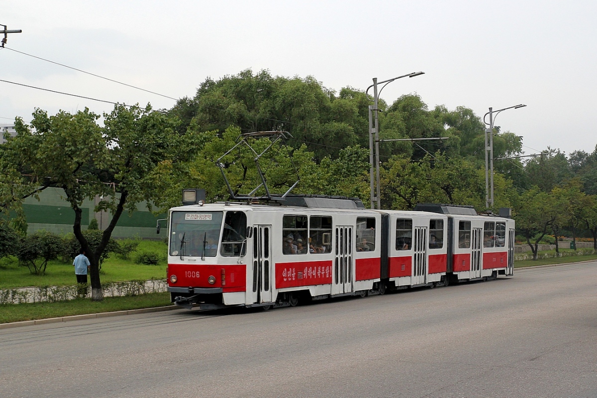 Пхеньян, Tatra KT8D5K № 1006