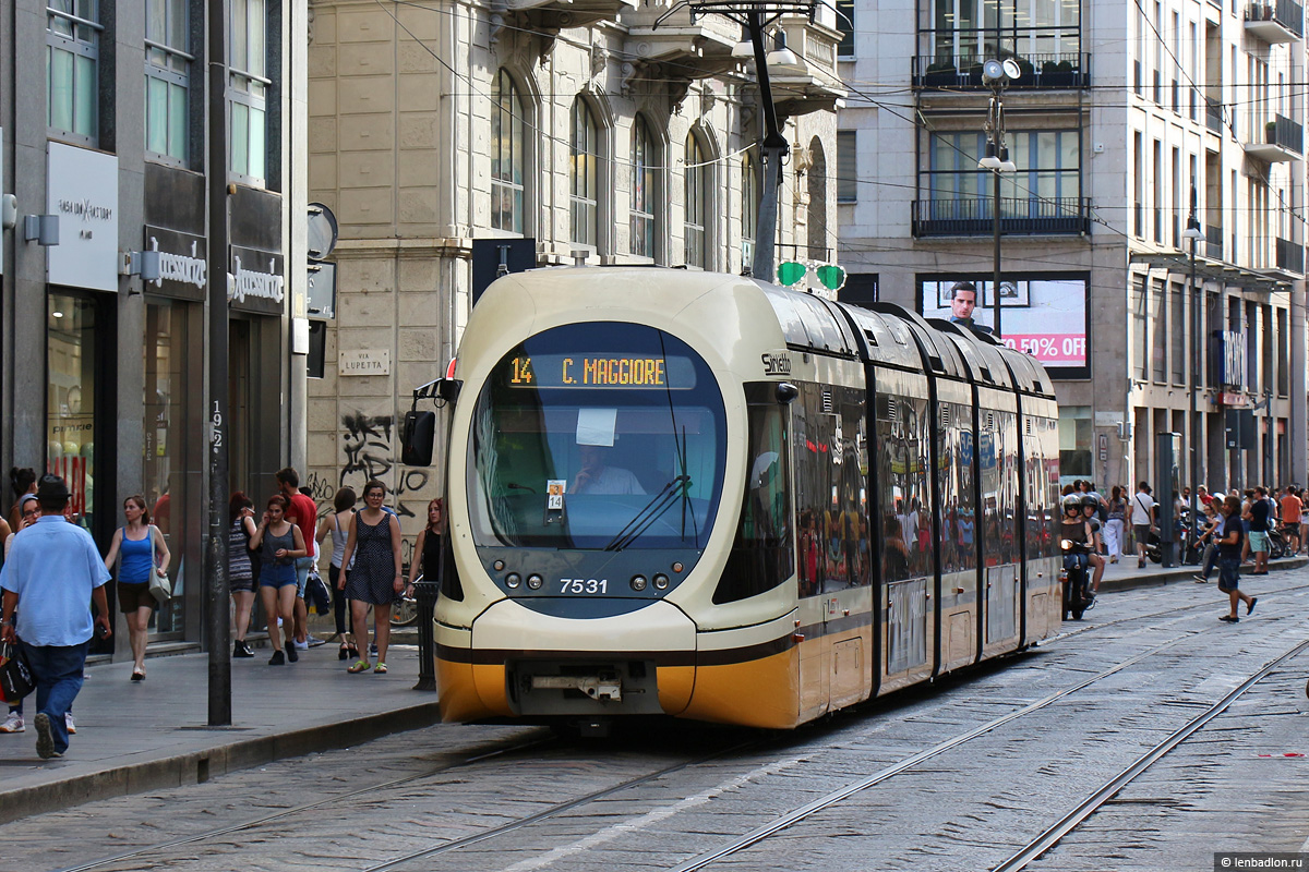 Милан, AnsaldoBreda Sirio № 7531