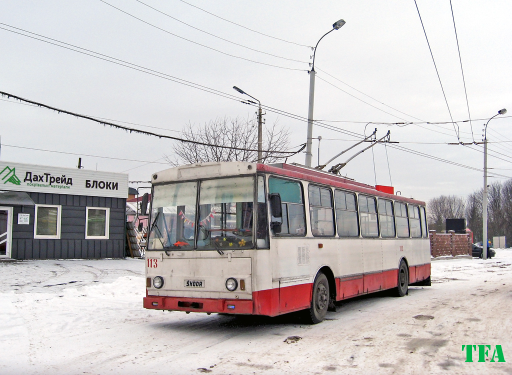 Ровно, Škoda 14Tr89/6 № 113
