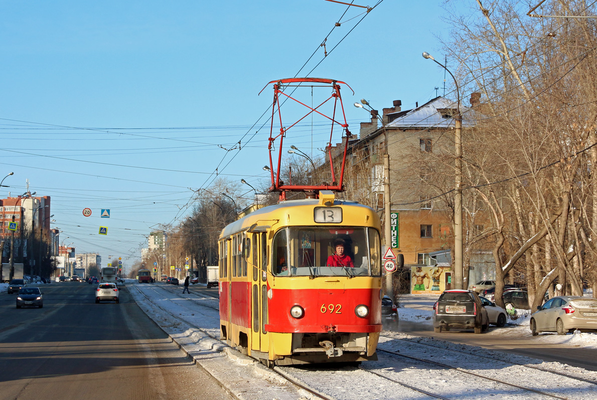 Yekaterinburg, Tatra T3SU Nr. 692