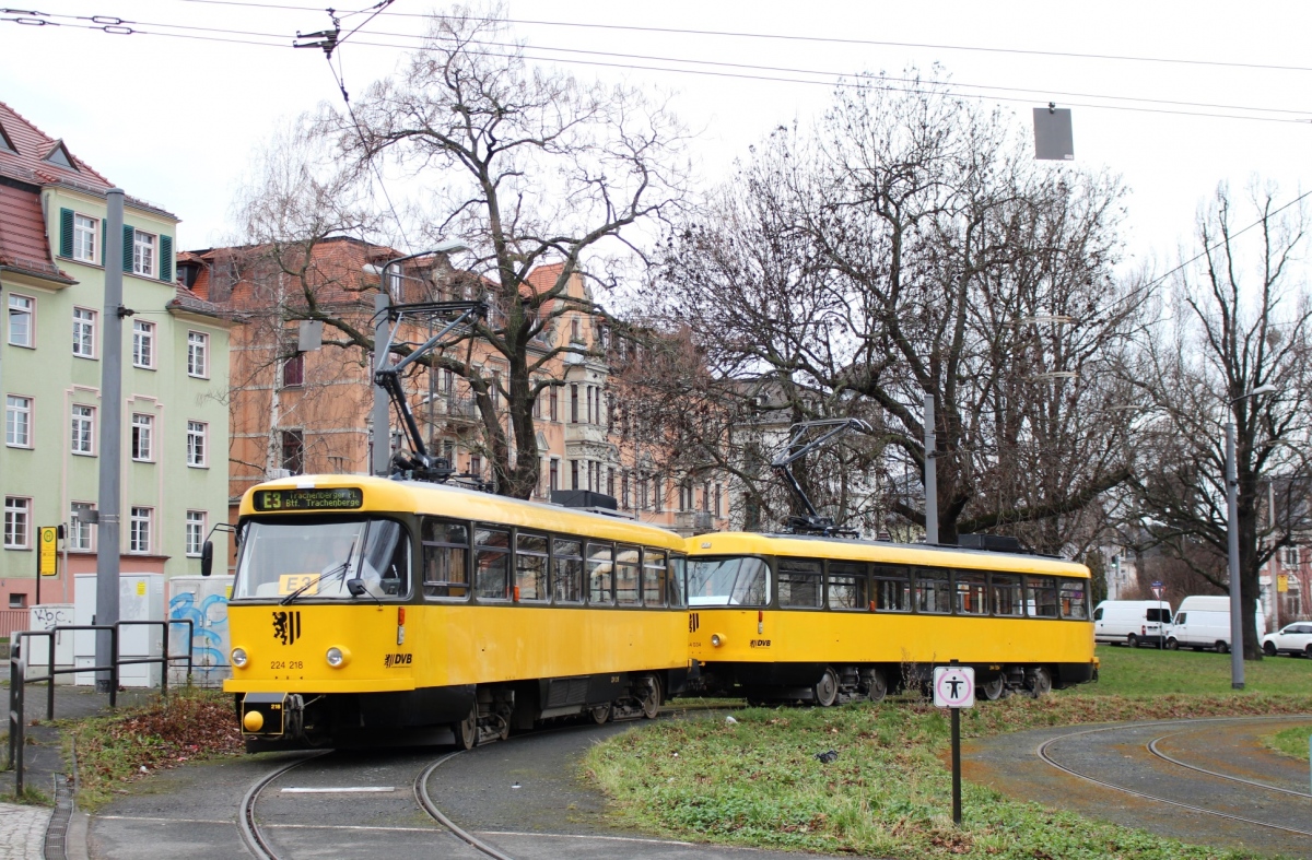 Dresden, Tatra T4D-MT nr. 224 218