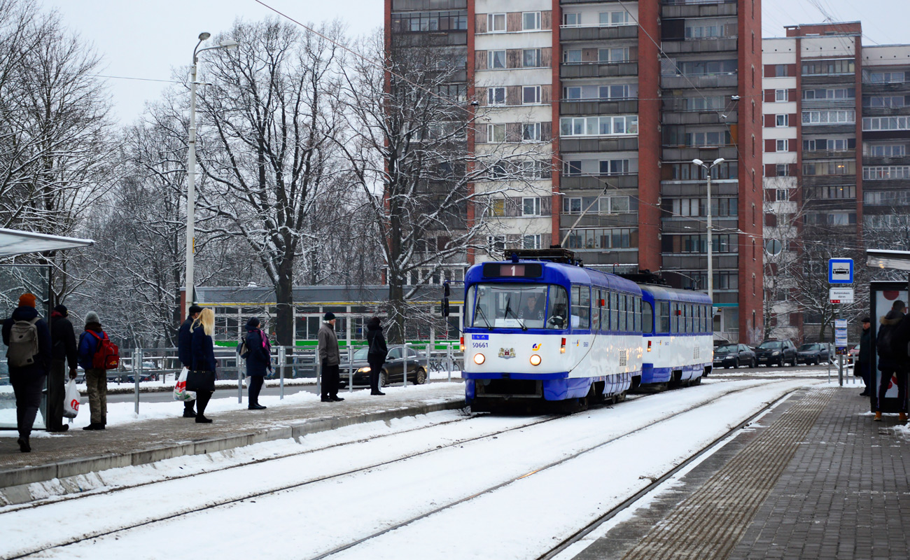 Рига, Tatra T3A № 50661