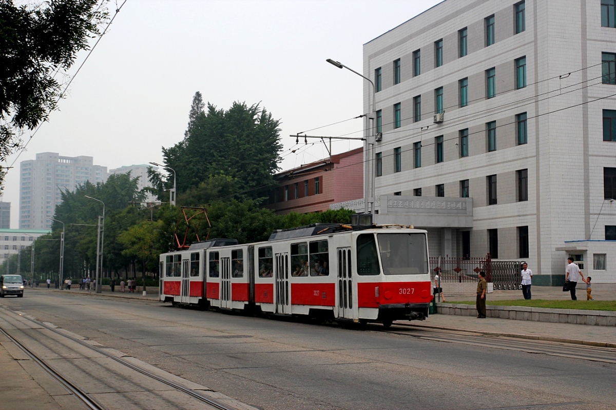 Пхеньян, Tatra KT8D5K № 3027