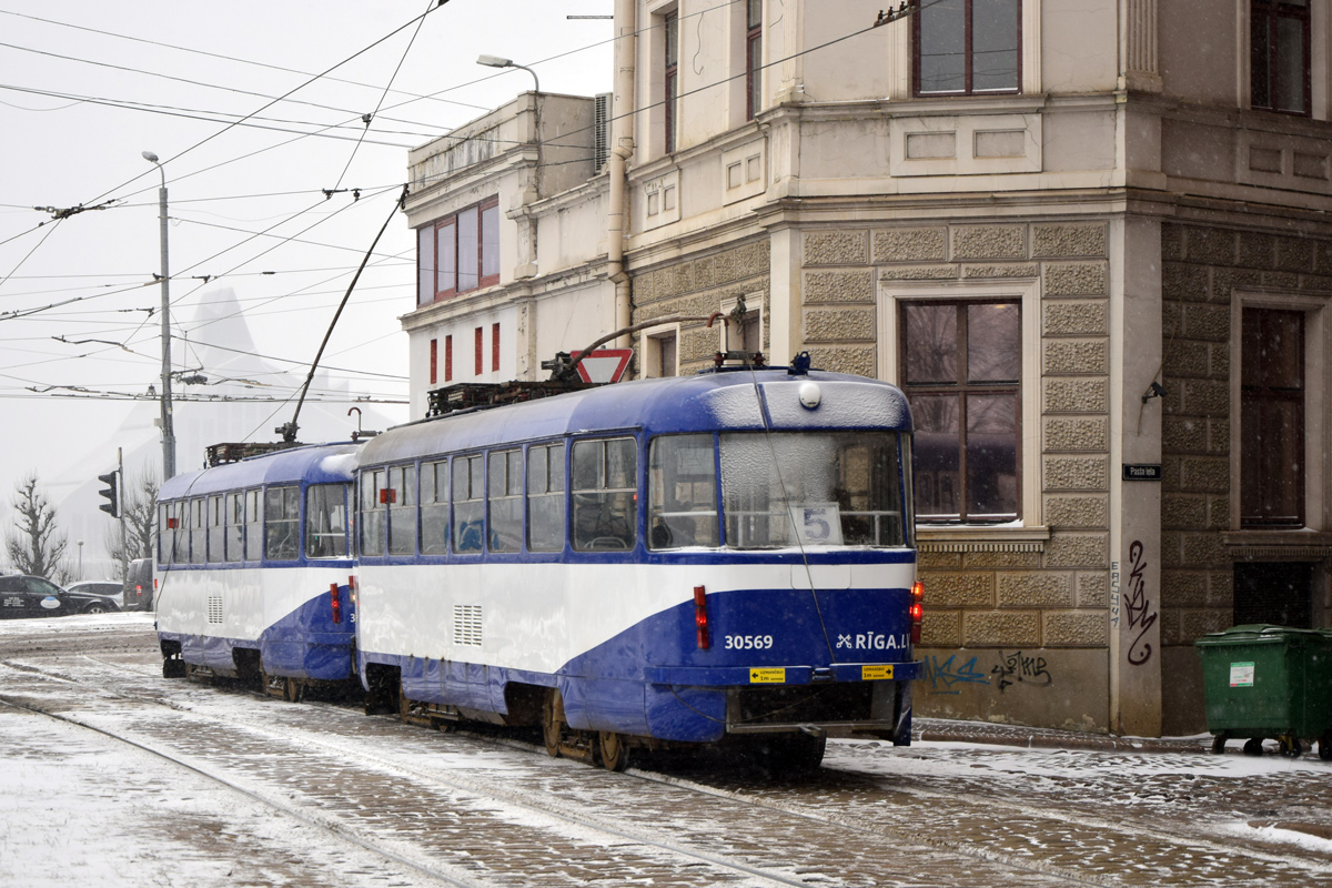 Рига, Tatra T3A № 30569