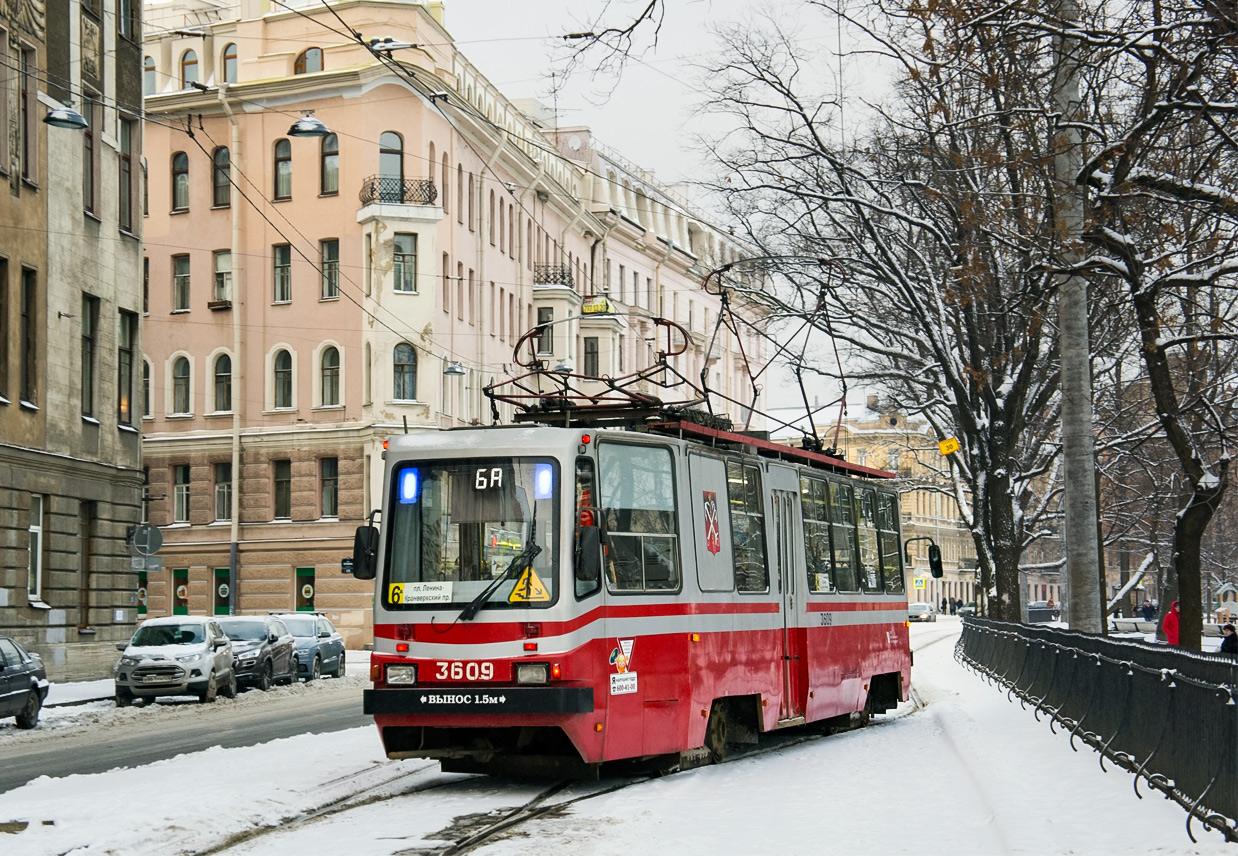Санкт-Петербург, ТС-77 № 3609