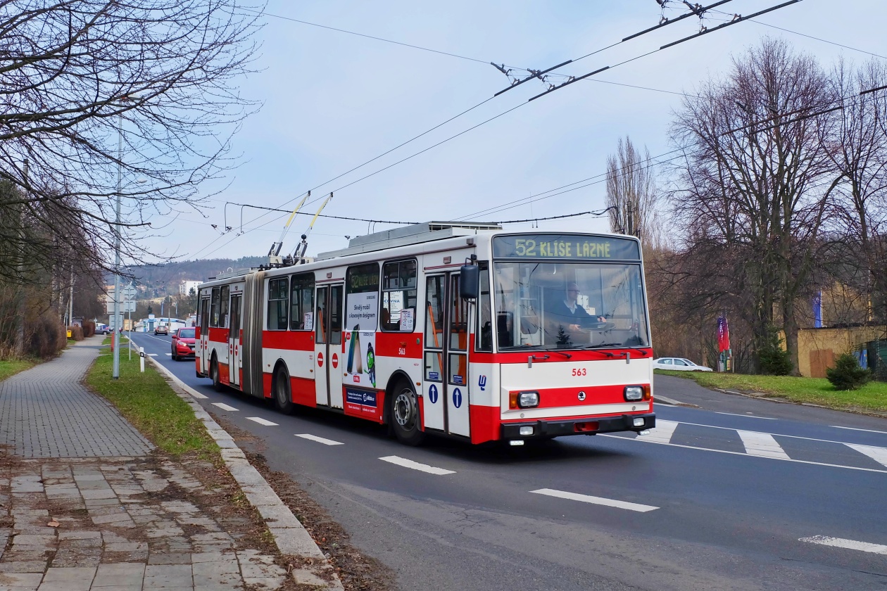 Усти-над-Лабем, Škoda 15Tr13/6M № 563
