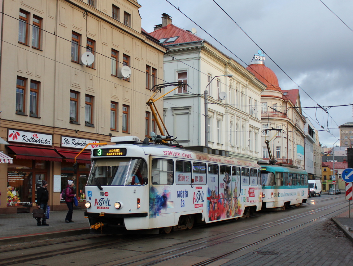 Либерец ― Яблонец-над-Нисой, Tatra T3R.SLF № 43