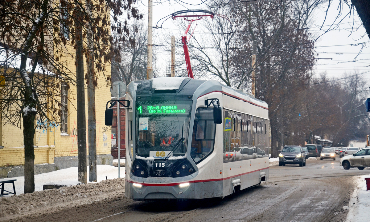 Ростов-на-Дону, 71-911E «City Star» № 115 Ростов-на-Дону, 71-911E «City Star» № 115