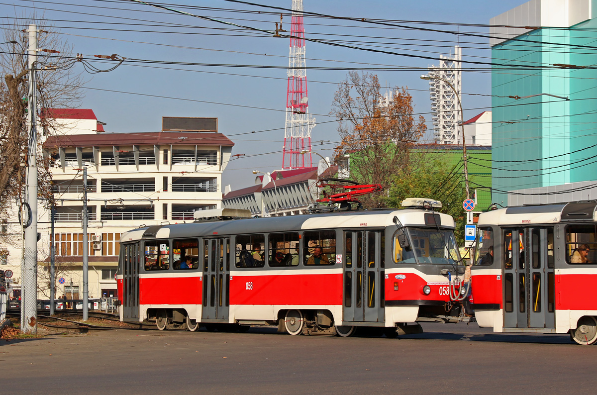 Краснодар, Tatra T3SU КВР ТМЗ № 058