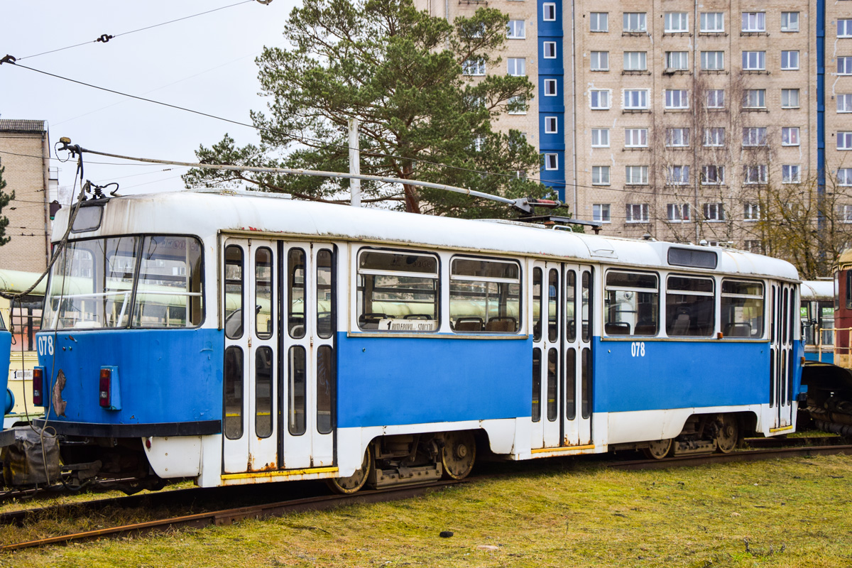 Даугавпилс, Tatra T3DC1 № 078 Даугавпилс, Tatra T3DC1 № 078