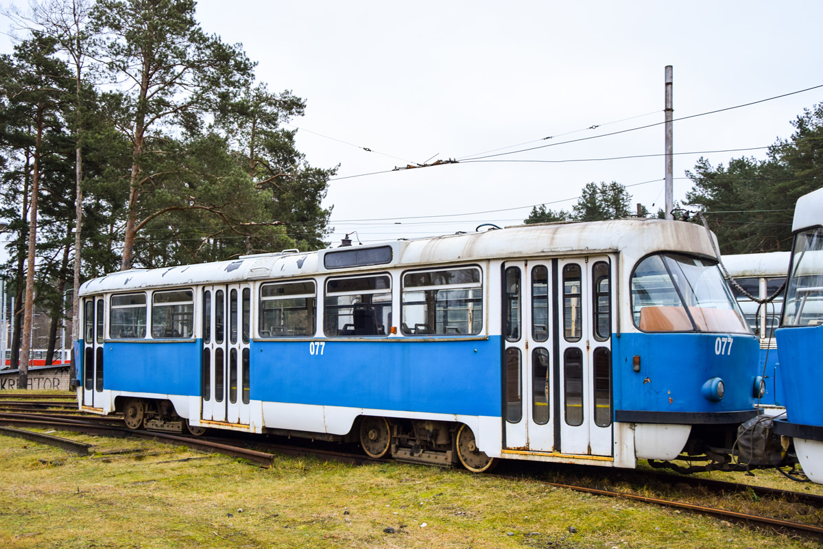 Даугавпилс, Tatra T3DC2 № 077 Даугавпилс, Tatra T3DC2 № 077
