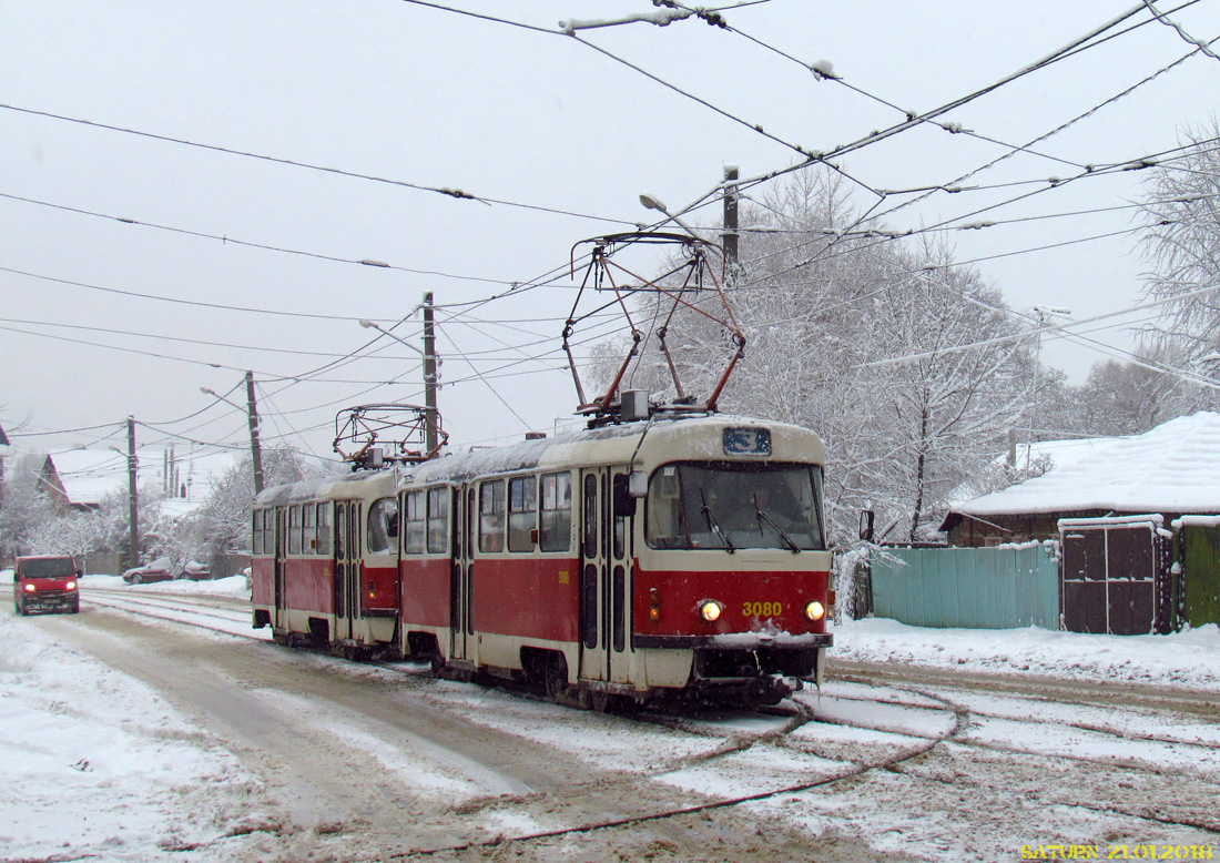 Харьков, Tatra T3SUCS № 3080