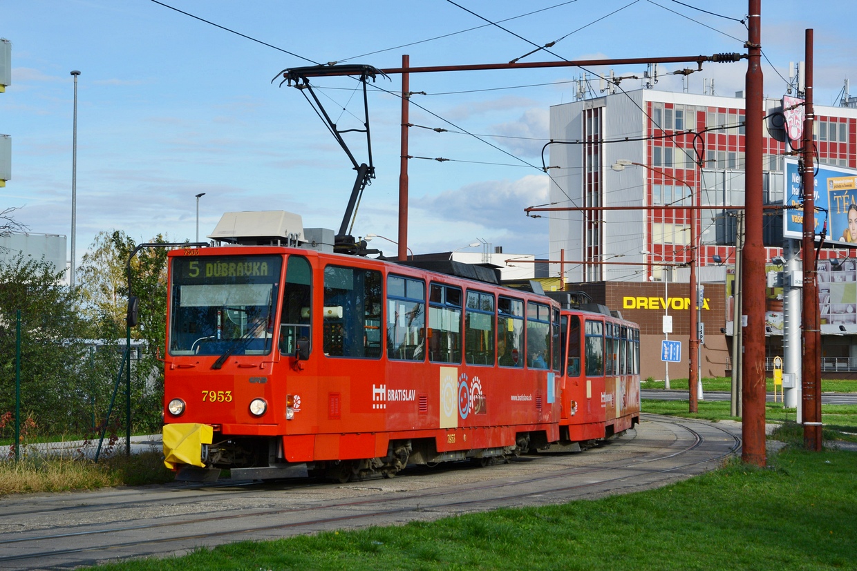 Bratysława, Tatra T6A5 Nr 7953; Bratysława, Tatra T6A5 Nr 7954