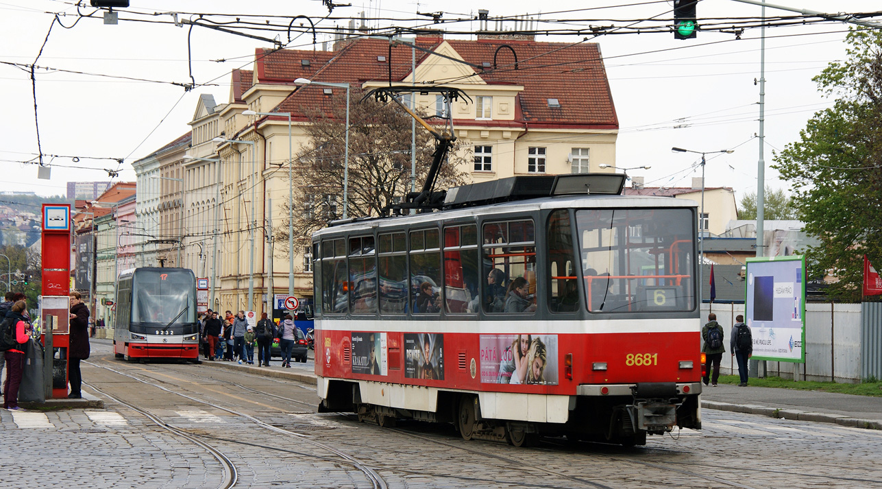 Прага, Tatra T6A5 № 8681