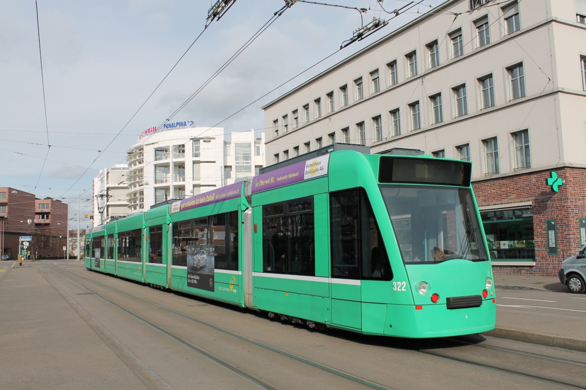 Базель, Siemens Combino № 322