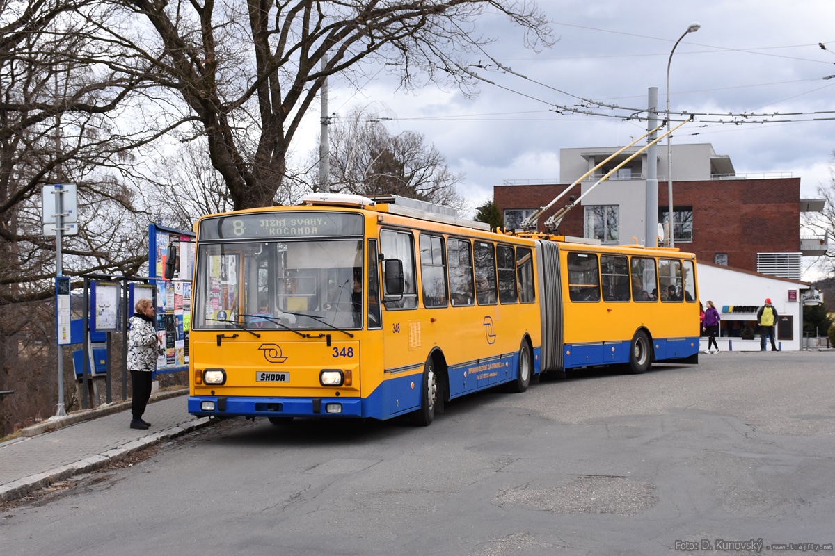 Злин, Škoda 15Tr13/6M № 348