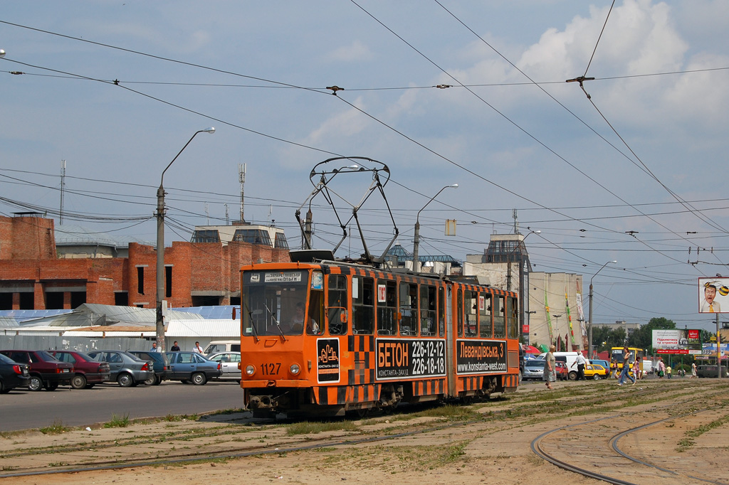 Львов, Tatra KT4SU № 1127