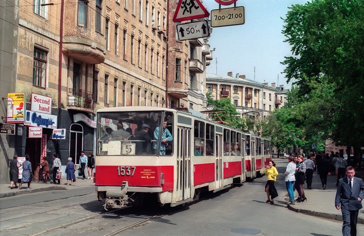 Харьков, Tatra T6B5SU № 1537