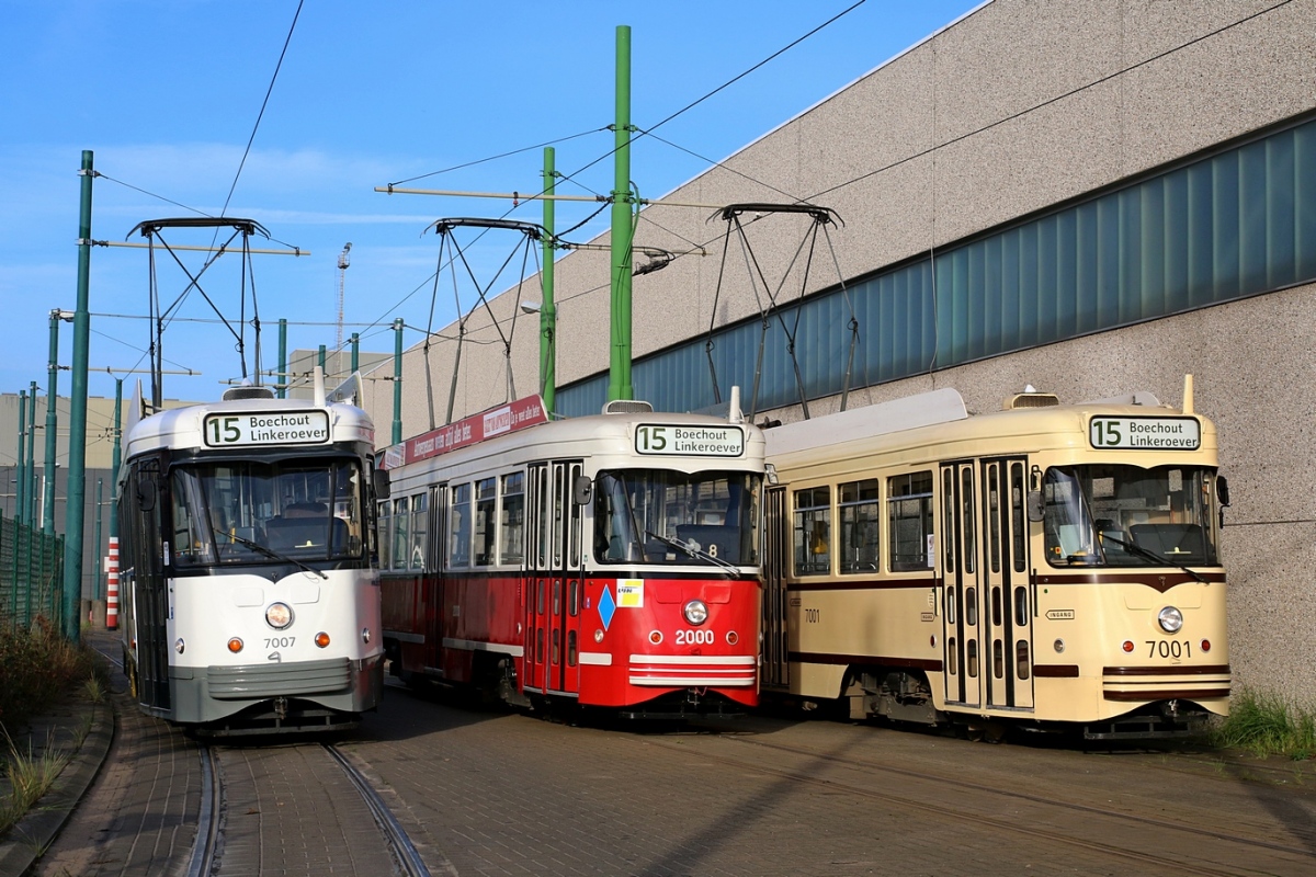 Антверпен, BN PCC Antwerpen № 7007; Антверпен, BN PCC Antwerpen № 2000; Антверпен, BN PCC Antwerpen № 7001; Антверпен — Разные фотографии