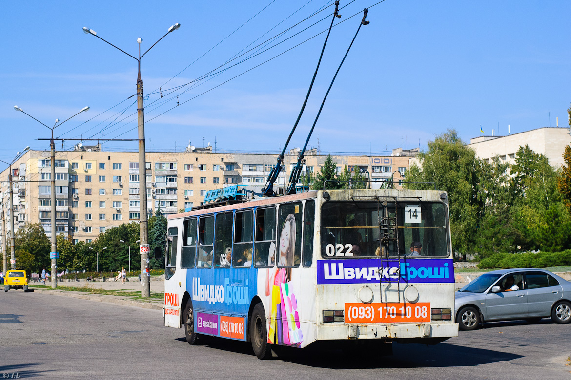 Запоріжжя, YMZ T2 № 022