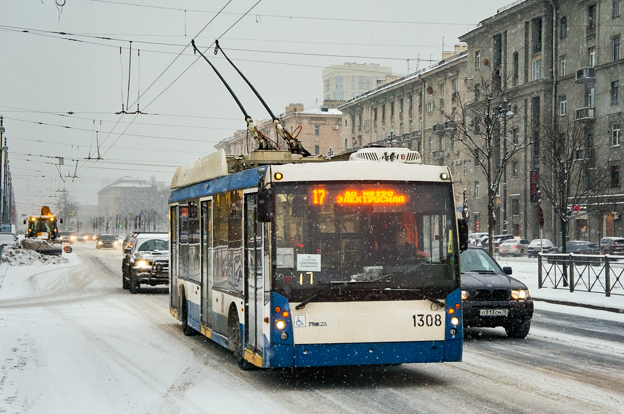 Санкт-Петербург, Тролза-5265.00 «Мегаполис» № 1308